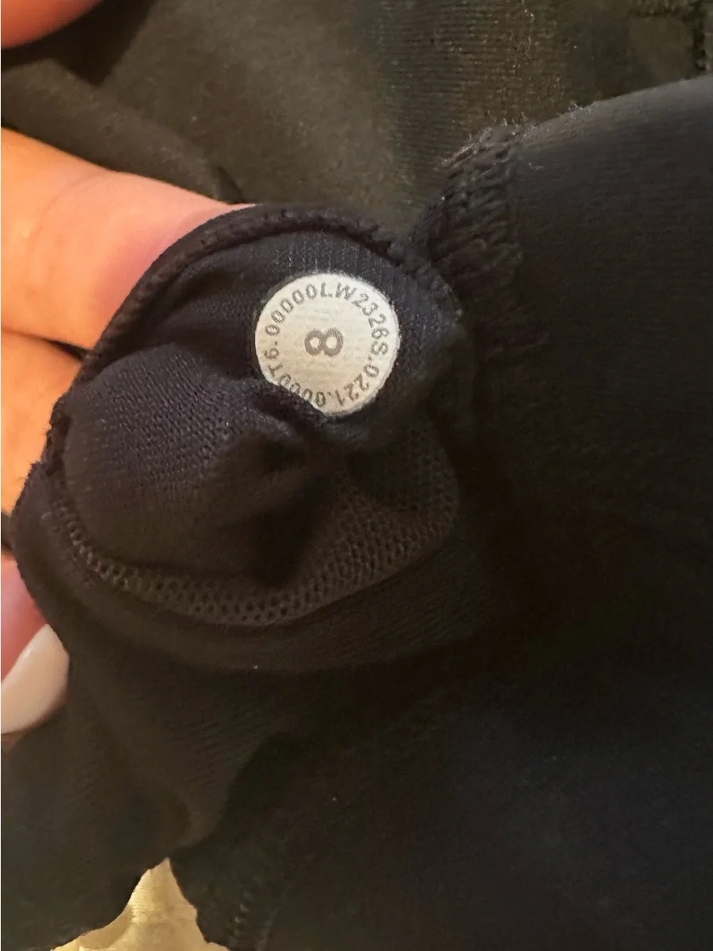 lululemon athletica Black Strappy Crisscross Sports Energy Bra 8! No padding!